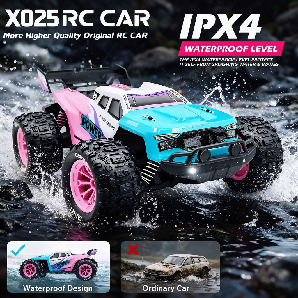 X025 RC Pickup Truck 1:16 Scal - Rc Hobby Grade Truck 评论和价格