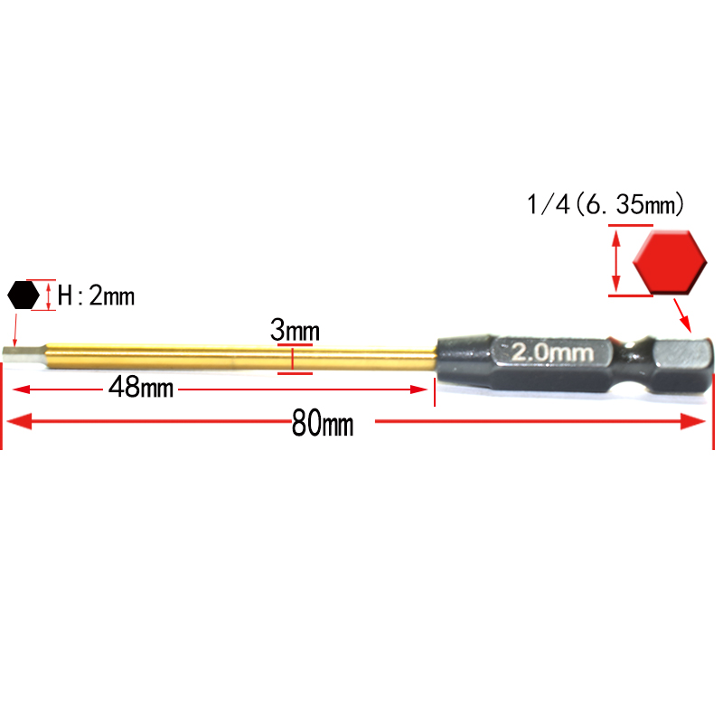 1/4Hex Screwdriver Set RC Repa - Rc Plane Hobby Zone 评论和价格