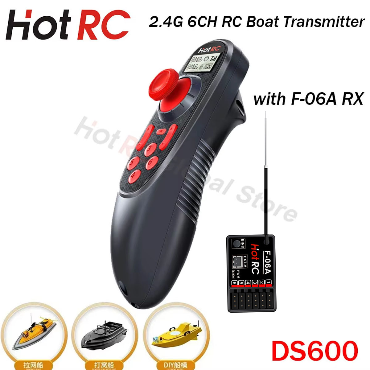 HOTRC DS600 6CH 6 Channel 2.4G - Rc Hobby Shops 评论和价格